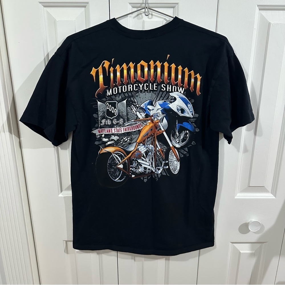 Timonium Motorcyle Week Maryland Bike Shirt - Picture 4 of 7